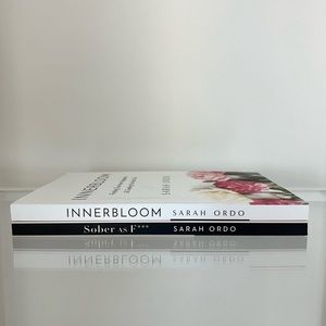 Sober as F*** & Innerbloom book combo by Sarah Oreo